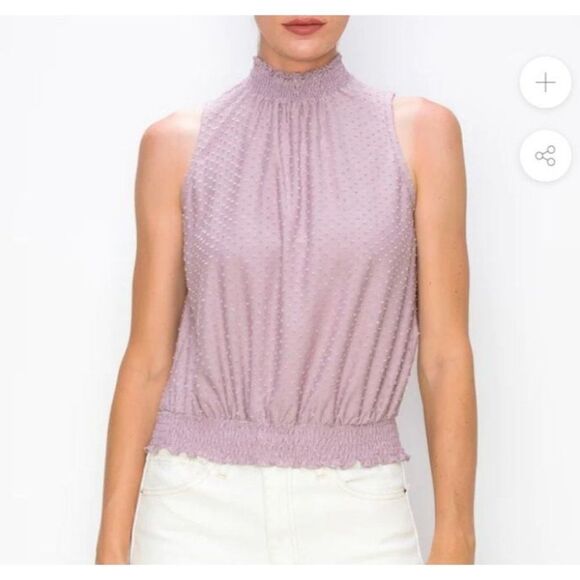 Womens no sleeve blouse size large - Picture 1 of 6